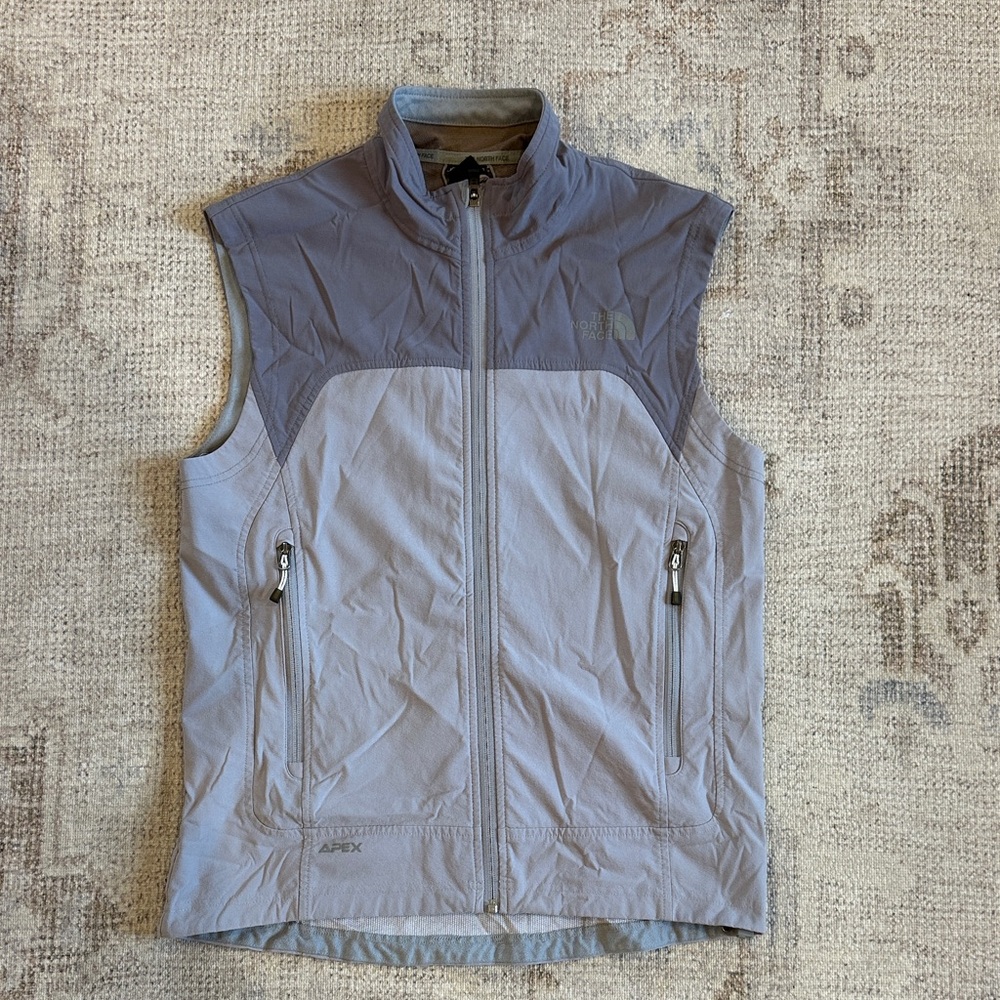 The North Face Light Gray Apex Vest